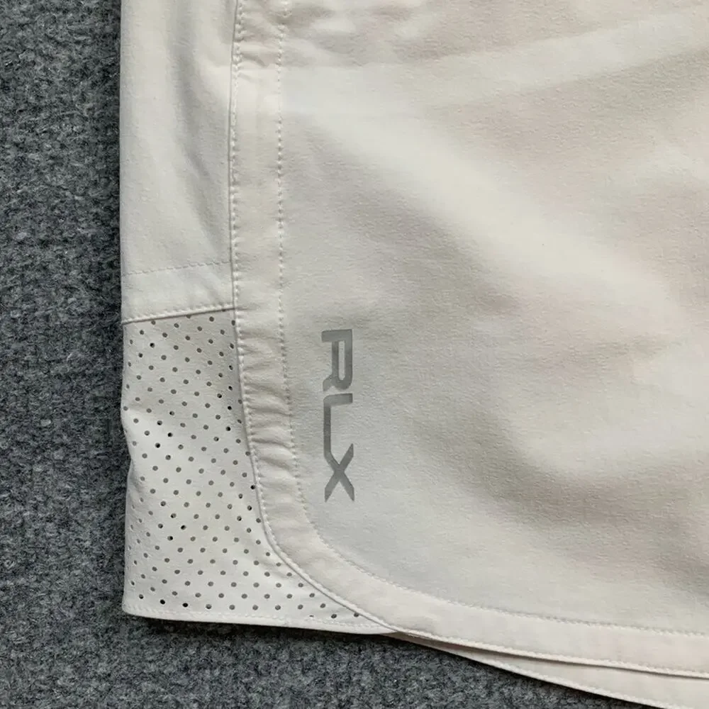 RLX Ralph Lauren Skirt Womens XL Extra Large White Inner Shorts Vented Golf Mini